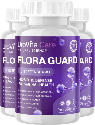 Bøtte med UroVita Care Flora Guard Capsules